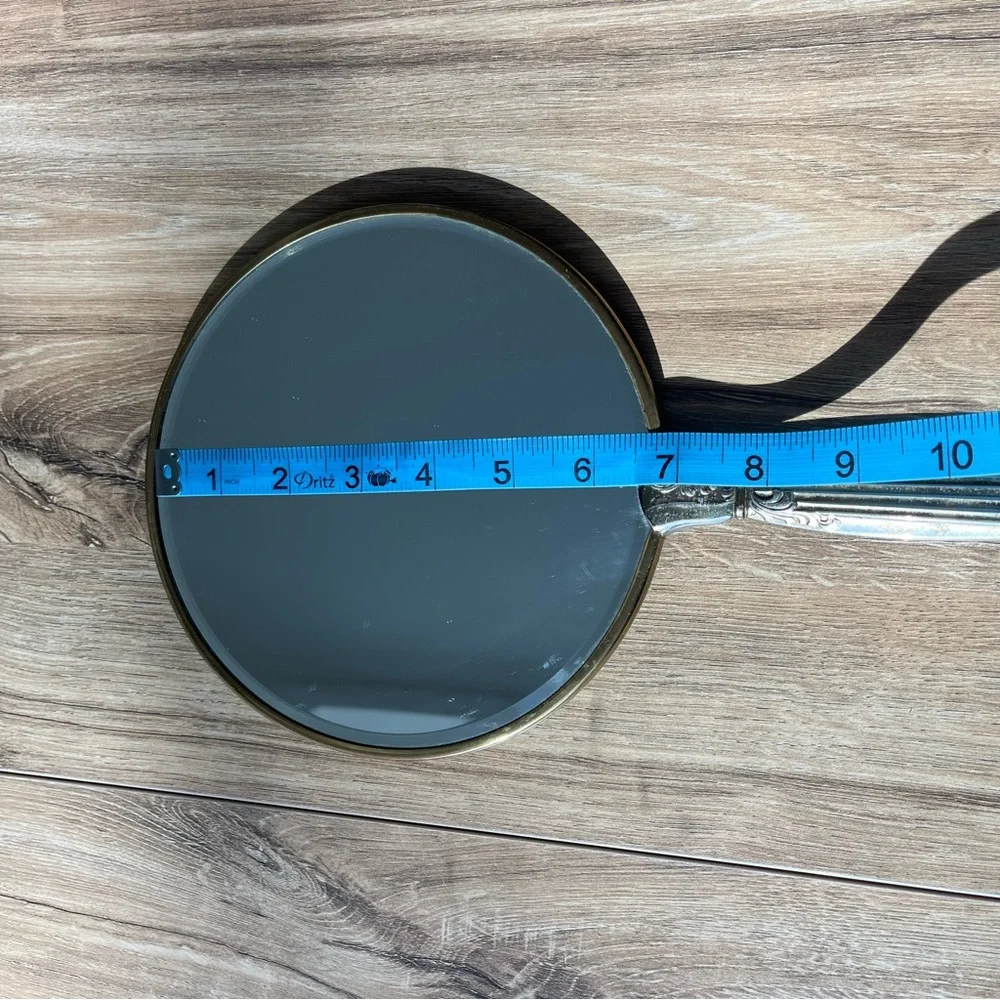 Vintage American Gold Hand Mirror